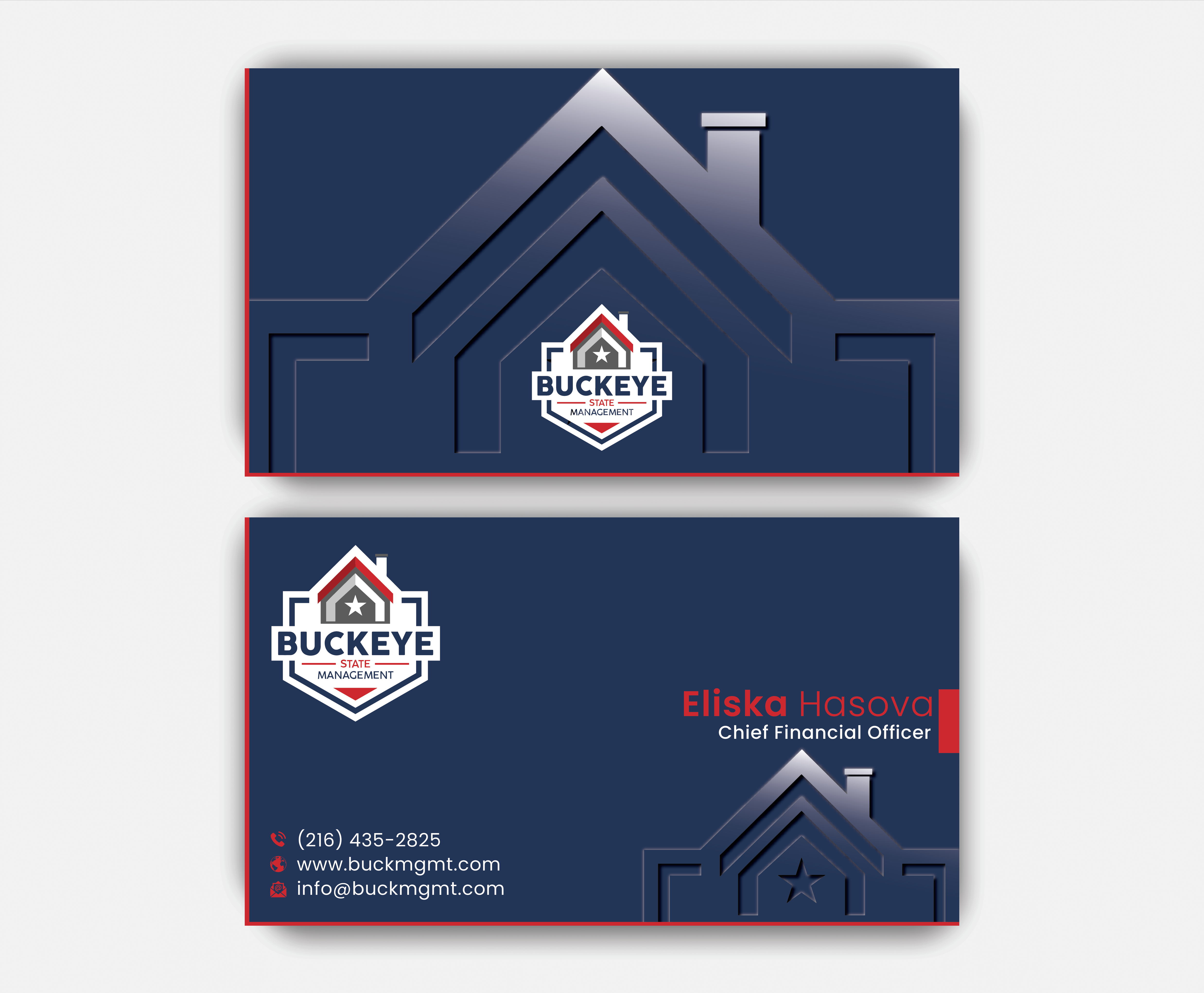 Business Card Design by DesignerShahadat for Buckeye State Management | Design #37184368