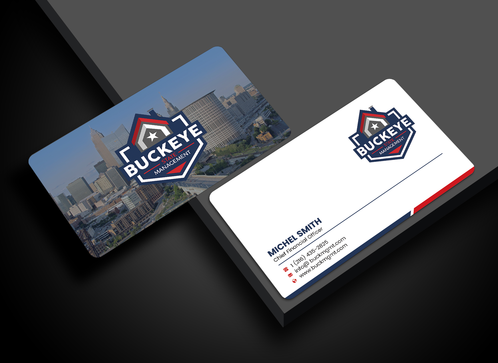 Business Card Design by Innovative Graphix for Buckeye State Management | Design #37179554