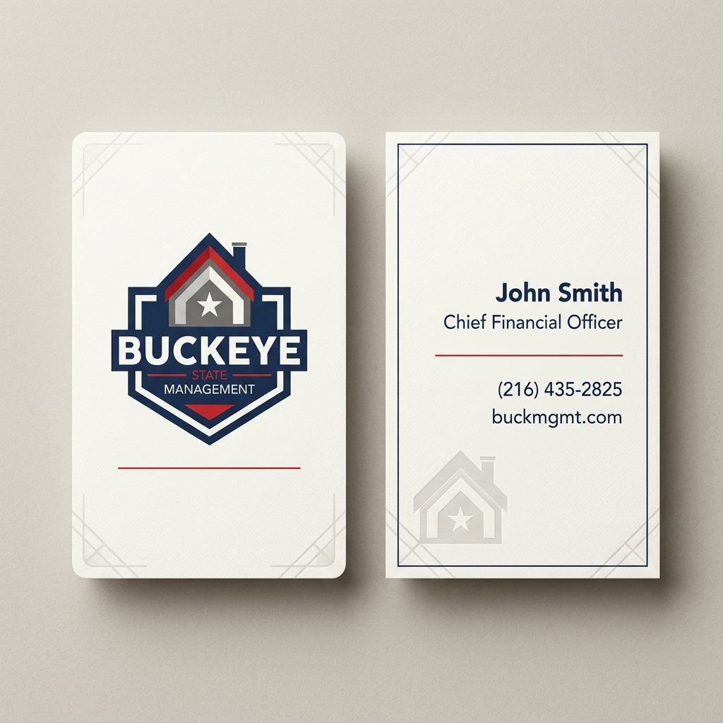 Design de Carte de Visite par BEANDESIGN^_^ pour Buckeye State Management | Design #37208600