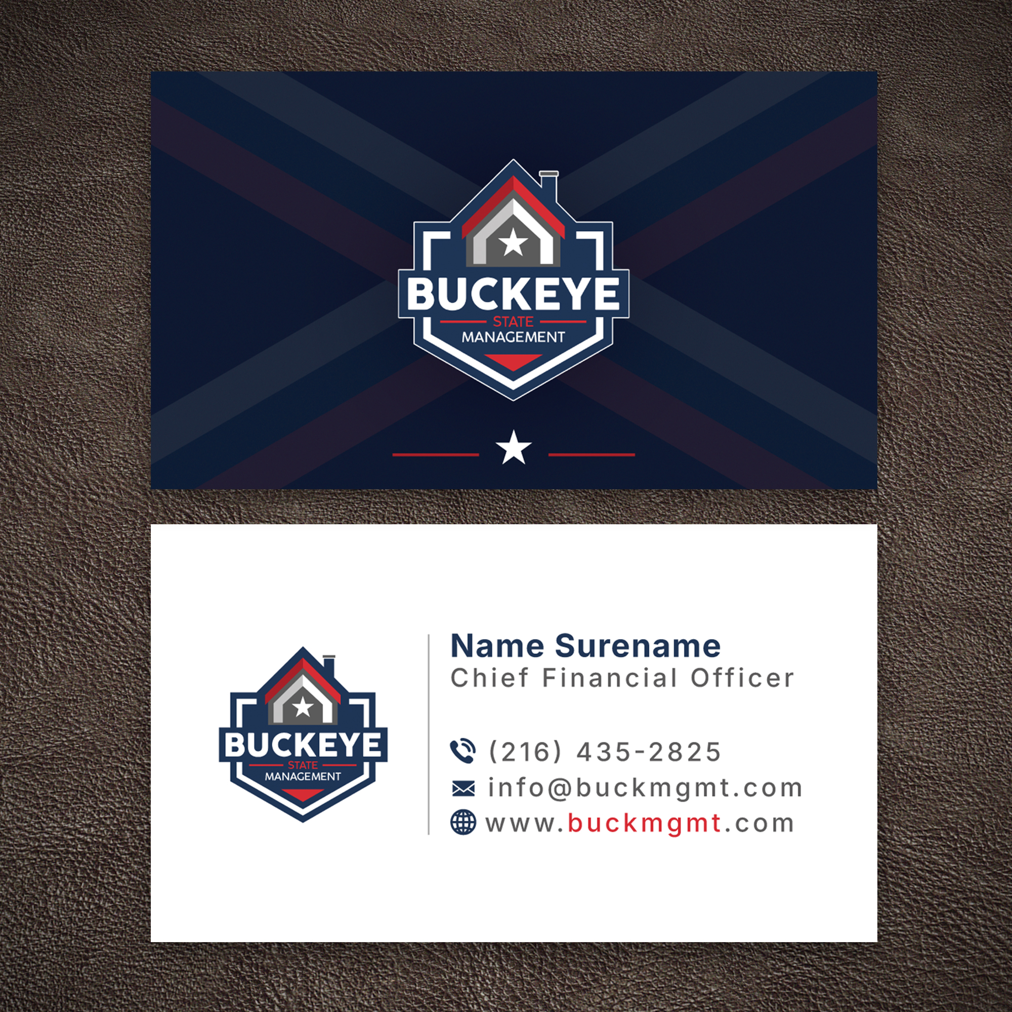 Design de Carte de Visite par Majed D pour Buckeye State Management | Design #37195359