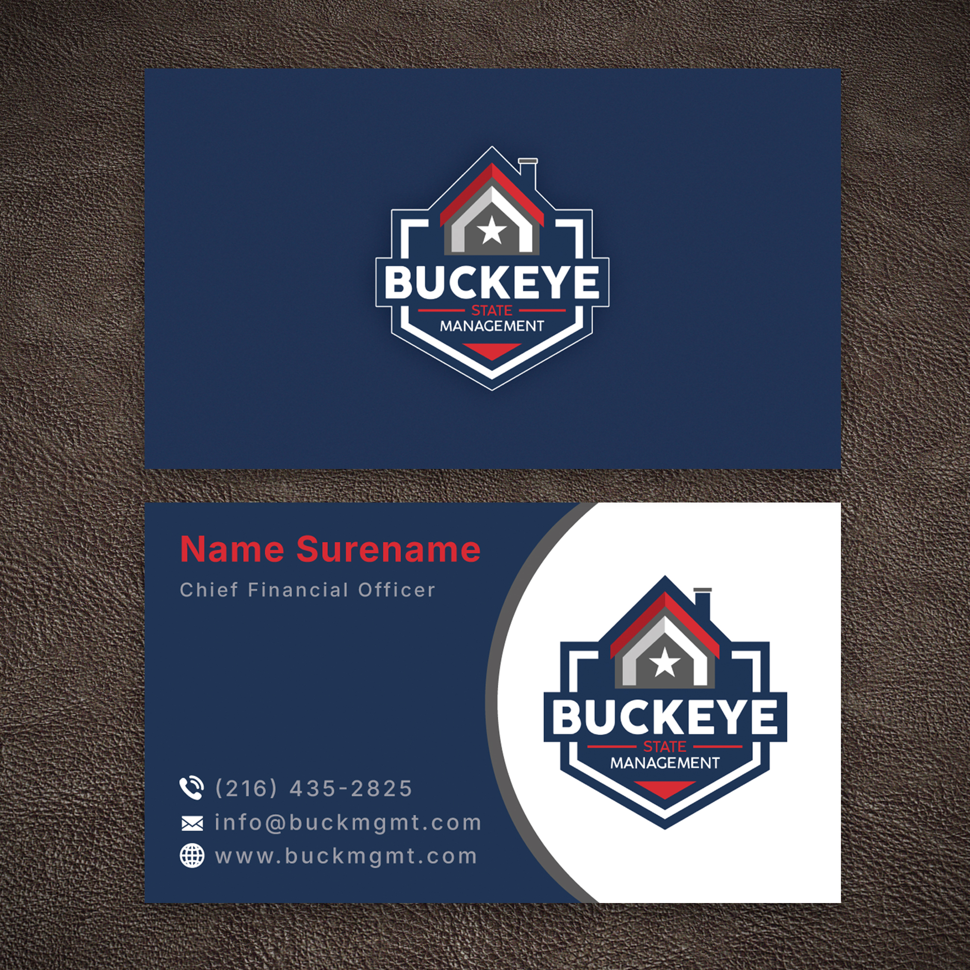 Design de Carte de Visite par Majed D pour Buckeye State Management | Design #37196122
