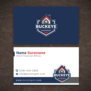 Design de Carte de Visite par Majed D pour Buckeye State Management | Design : #37196303