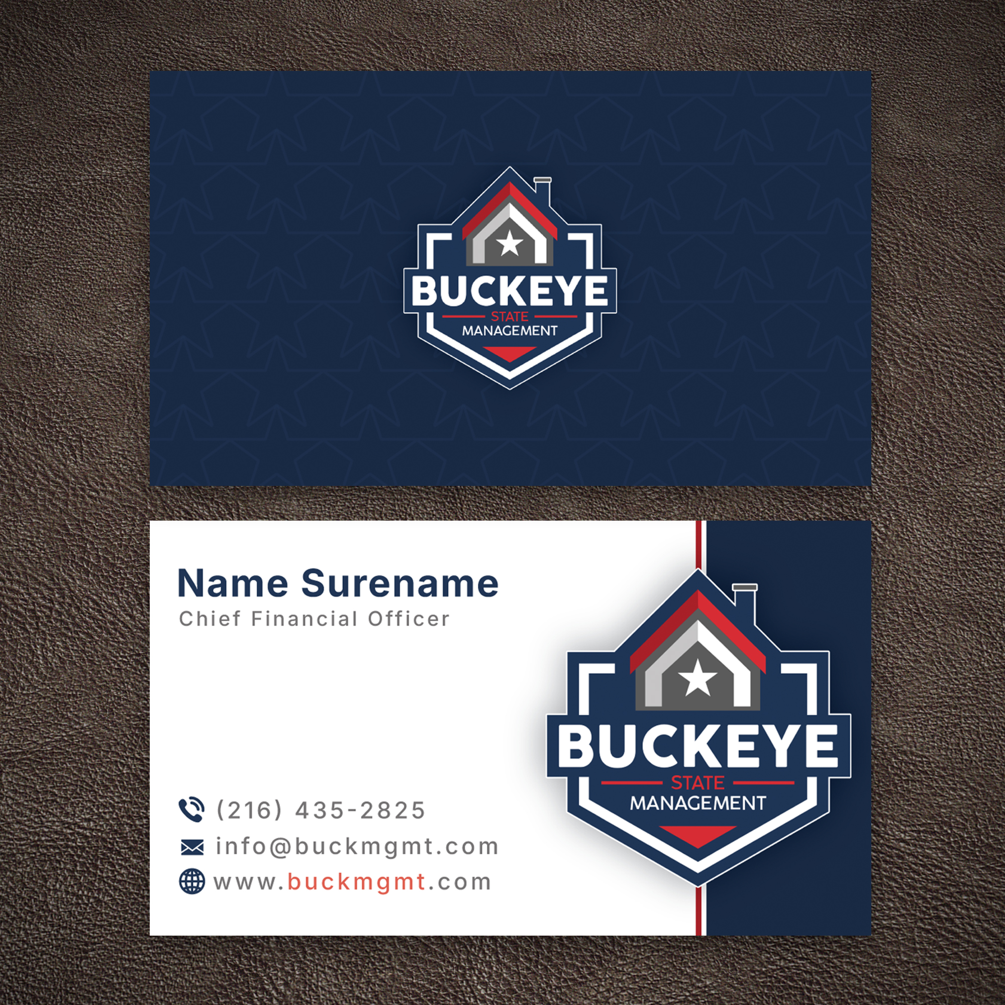 Business Card Design by Majed D for Buckeye State Management | Design #37206749
