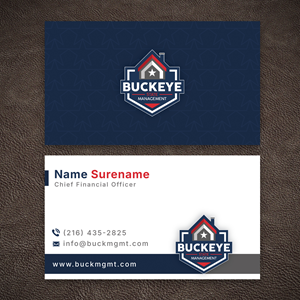 Design de Carte de Visite par Majed D pour Buckeye State Management | Design : #37206750