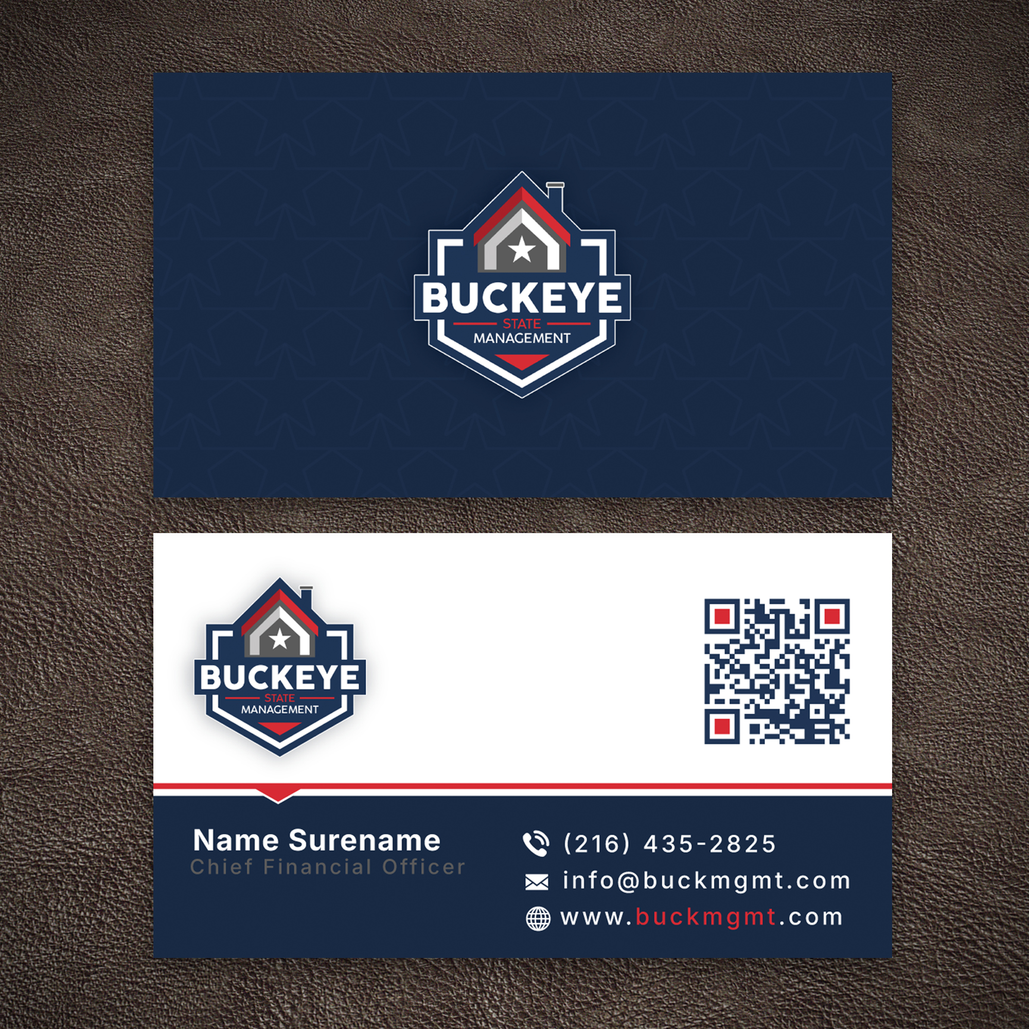 Business Card Design by Majed D for Buckeye State Management | Design #37208775