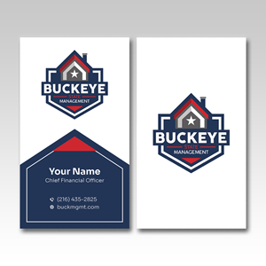 Design de Carte de Visite par YourLogoMaster pour Buckeye State Management | Design : #37188041