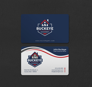 Design de Carte de Visite par INDIAN_Ashok pour Buckeye State Management | Design : #37206046