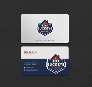 Business Card Design by INDIAN_Ashok for Buckeye State Management | Design: #37206050