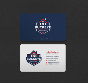 Business Card Design by INDIAN_Ashok for Buckeye State Management | Design: #37206059