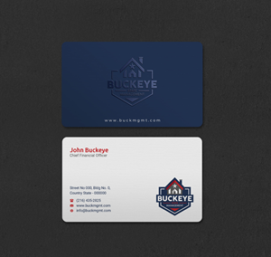 Business Card Design by INDIAN_Ashok for Buckeye State Management | Design: #37206061