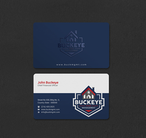 Business Card Design by INDIAN_Ashok for Buckeye State Management | Design: #37206065