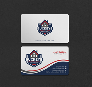 Business Card Design by INDIAN_Ashok for Buckeye State Management | Design: #37206067