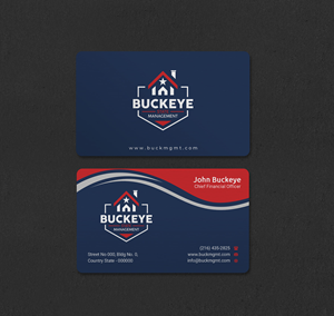 Business Card Design by INDIAN_Ashok for Buckeye State Management | Design: #37206069