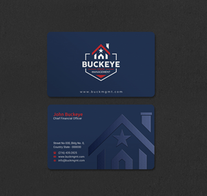 Business Card Design by INDIAN_Ashok for Buckeye State Management | Design: #37206072