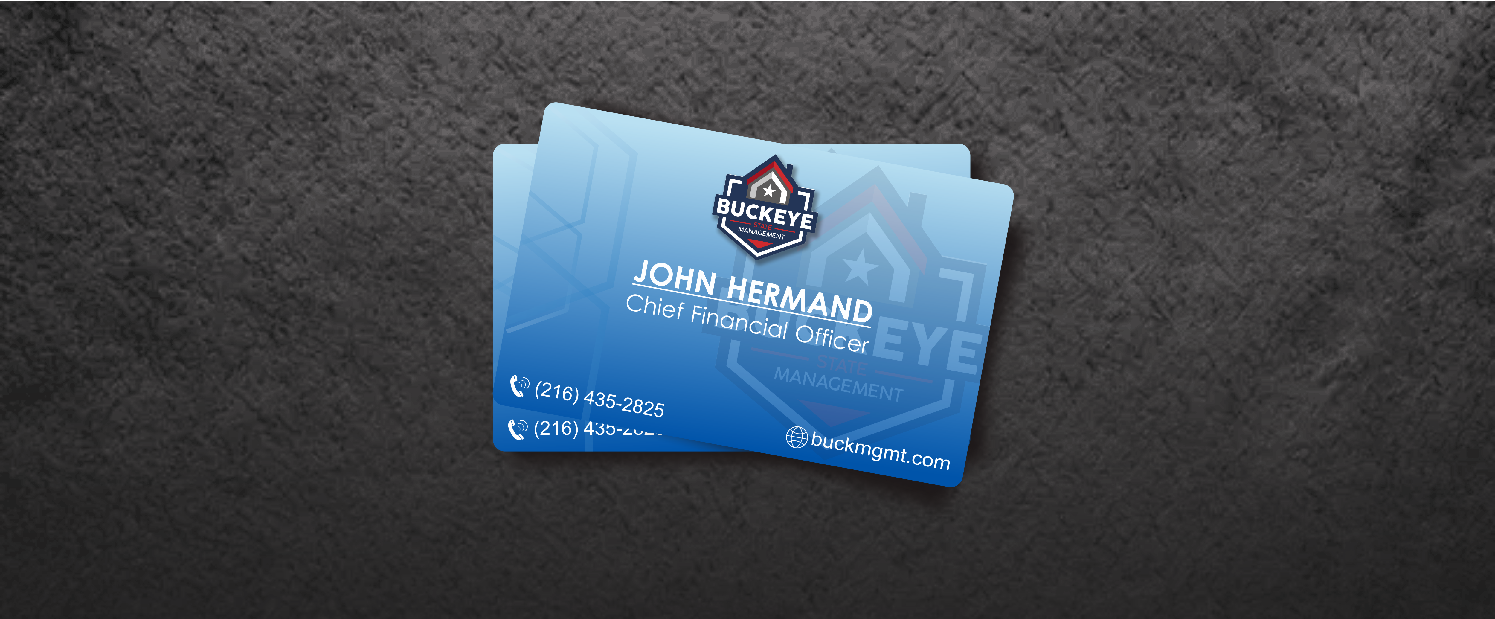 Business Card Design by ARL DESGN for Buckeye State Management | Design #37180567