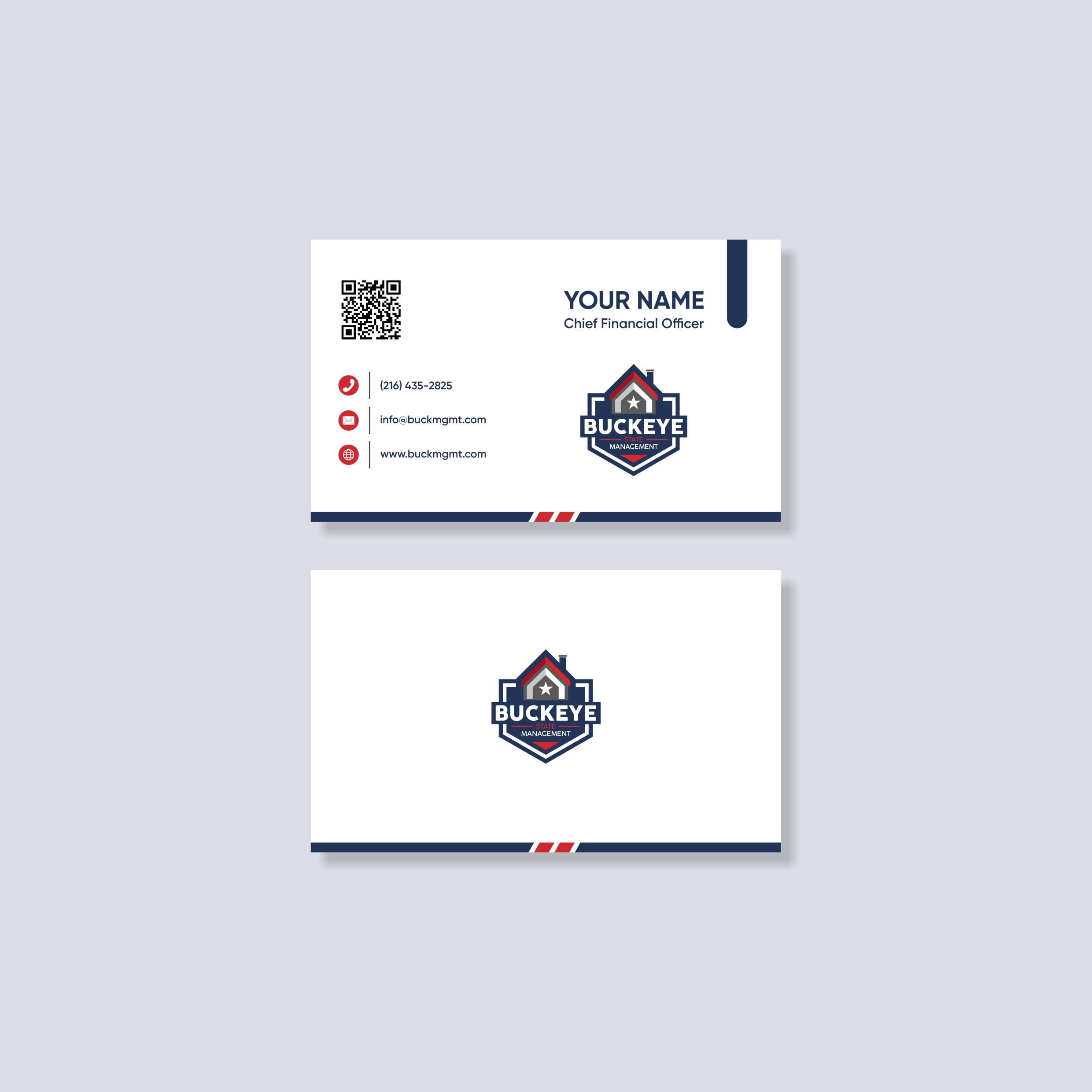 Business Card Design by Arya Stark for Buckeye State Management | Design #37185759