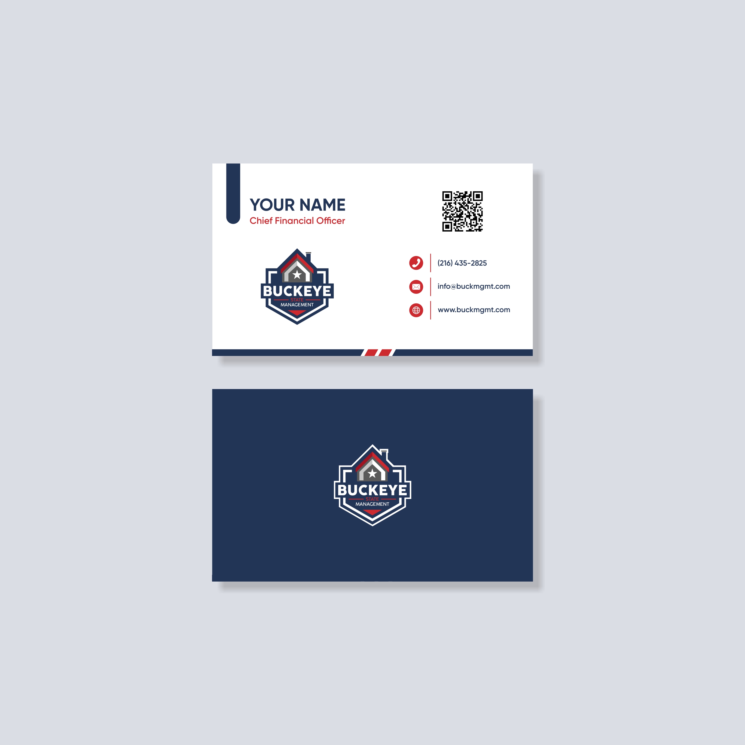 Business Card Design by Arya Stark for Buckeye State Management | Design #37189492