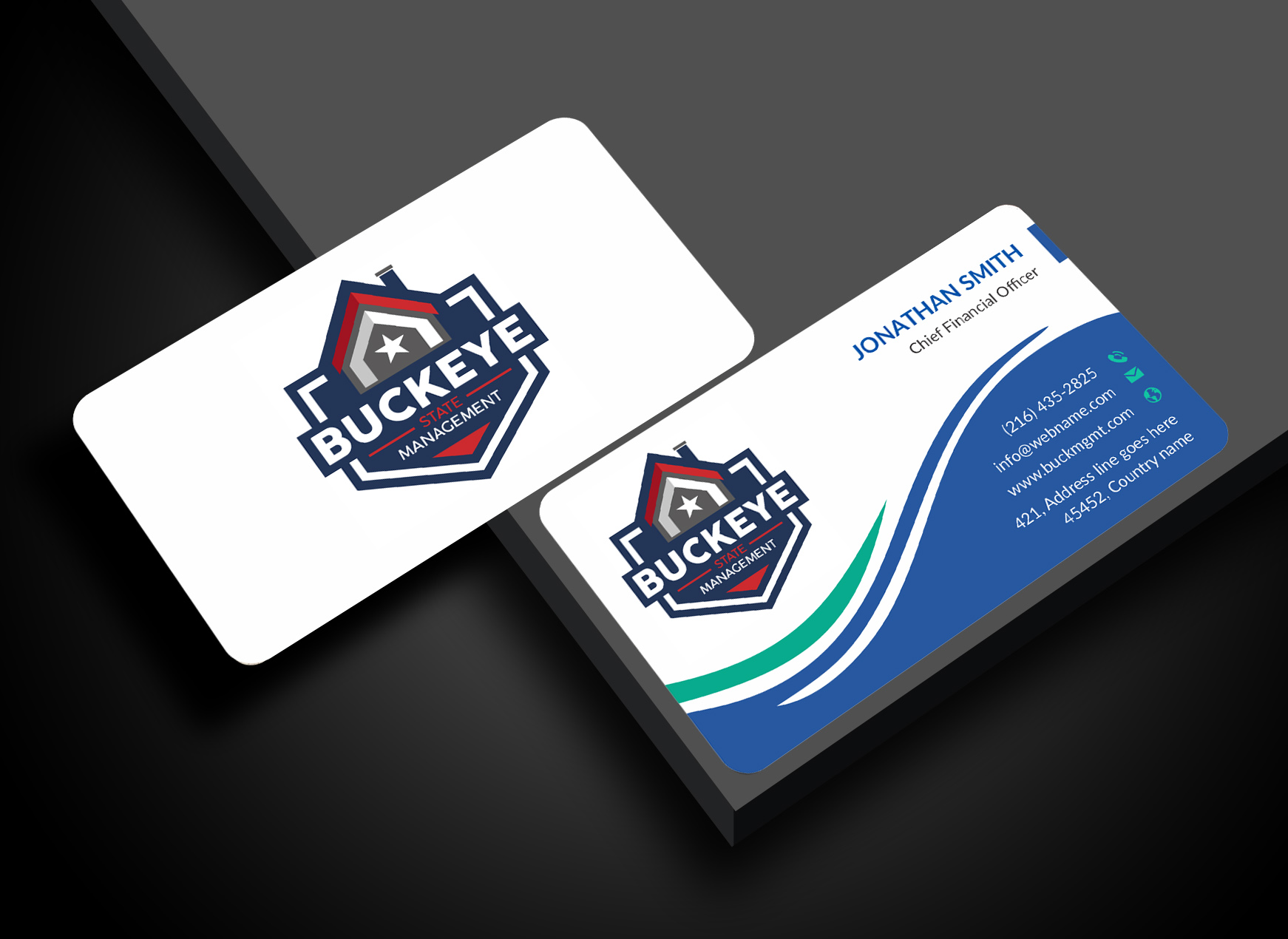 Design de Carte de Visite par JS Desiger pour Buckeye State Management | Design #37182446