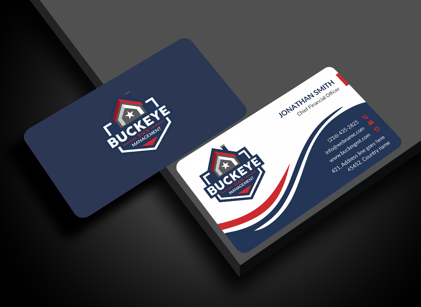 Design de Carte de Visite par JS Desiger pour Buckeye State Management | Design #37182500