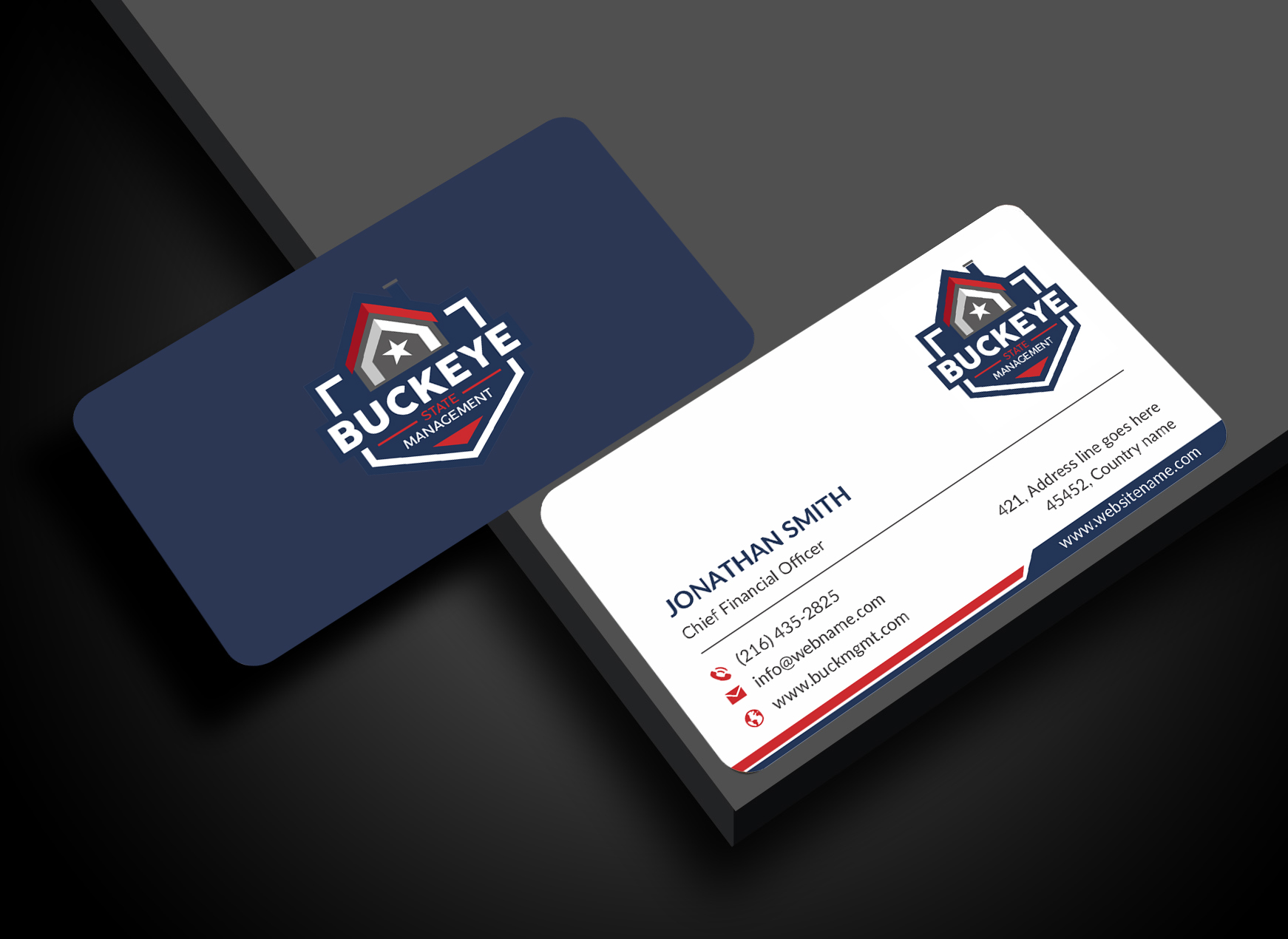 Design de Carte de Visite par JS Desiger pour Buckeye State Management | Design #37182569