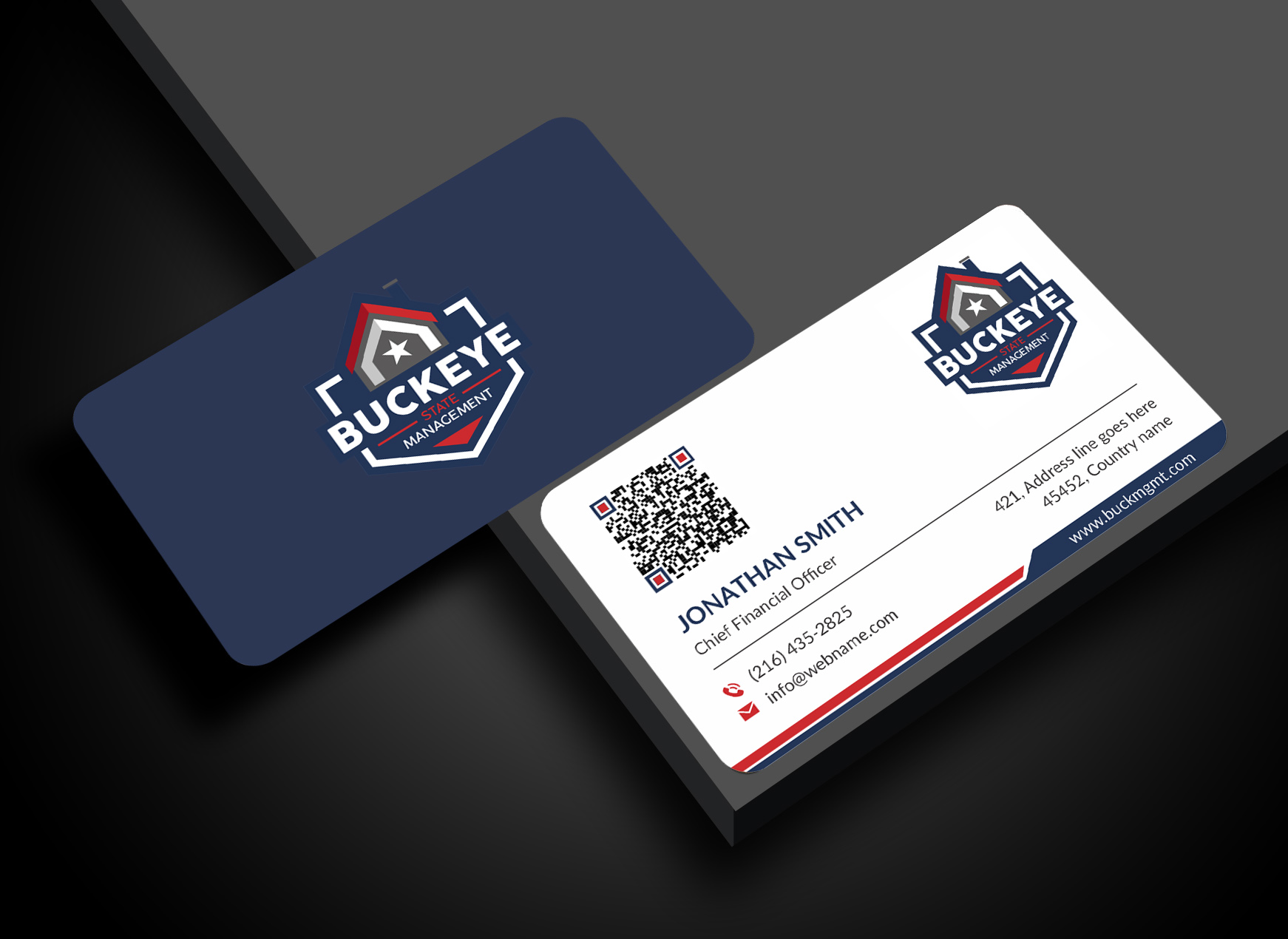 Design de Carte de Visite par JS Desiger pour Buckeye State Management | Design #37182628