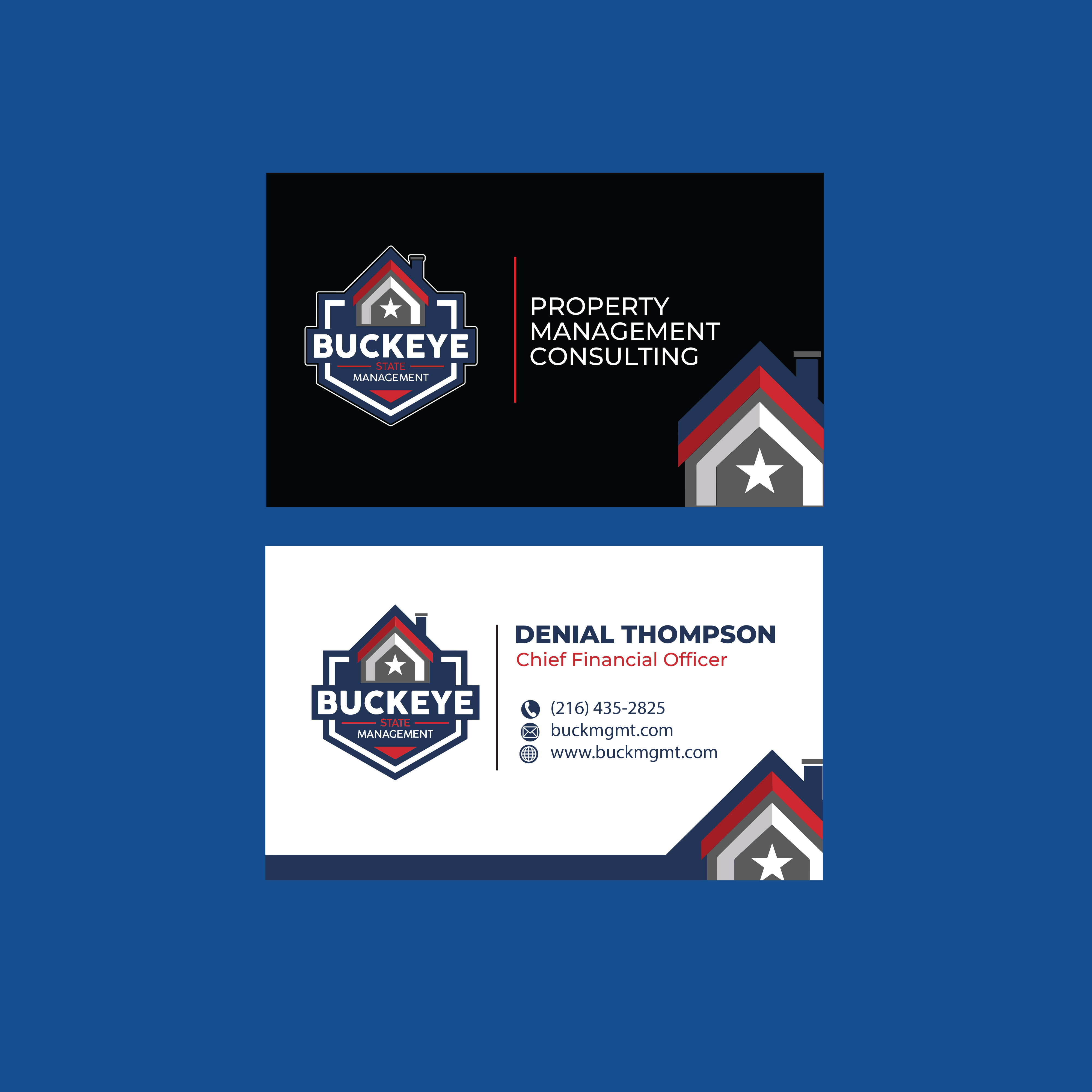 Design de Carte de Visite par @tDesigner  pour Buckeye State Management | Design #37199787