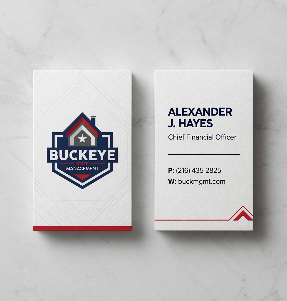 Business Card Design by milan12 2 for Buckeye State Management | Design #37208597