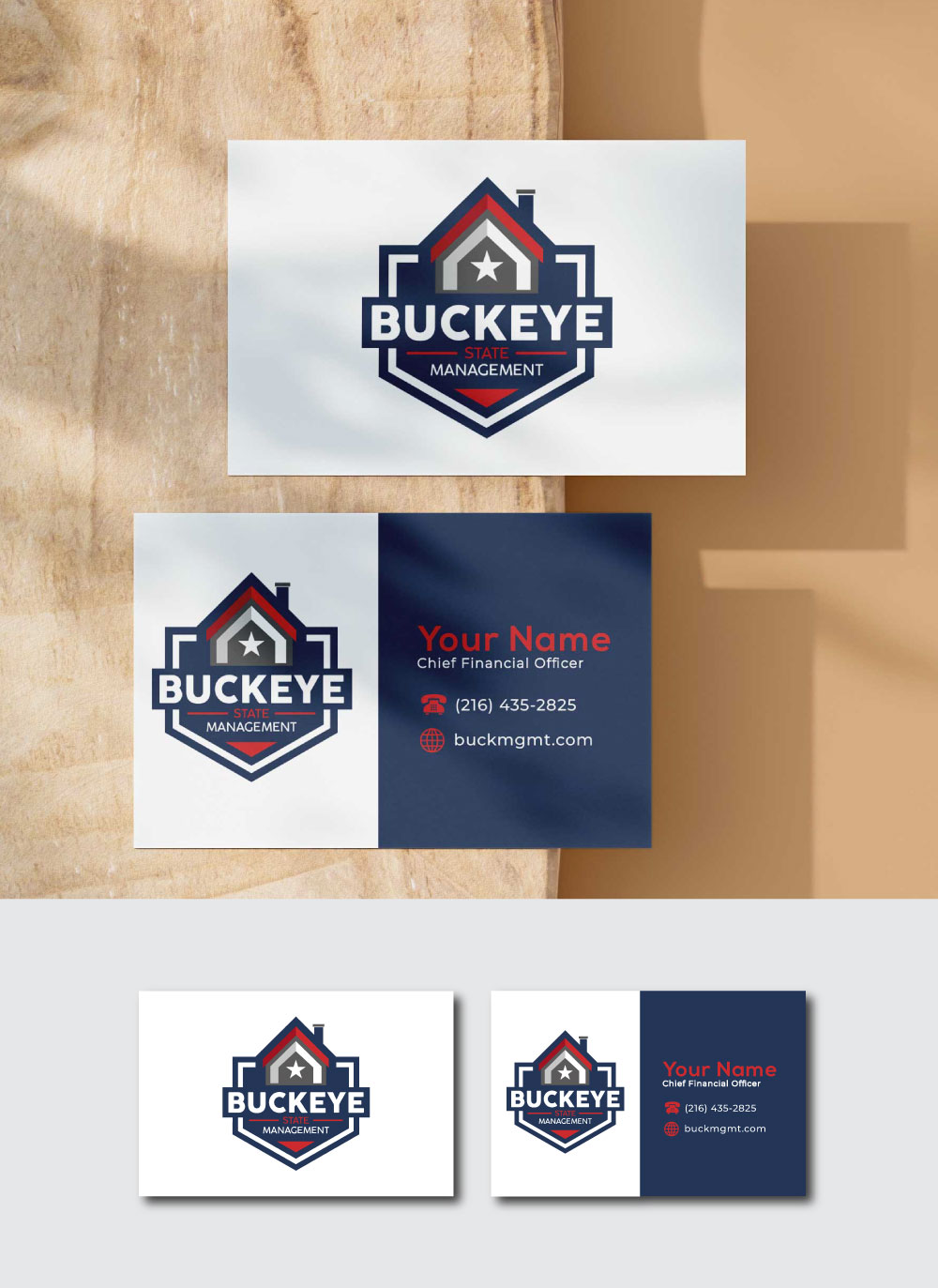Design de Carte de Visite par @Dh24 pour Buckeye State Management | Design #37181560