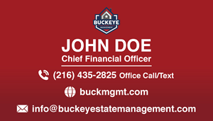 Design de Carte de Visite par QWERTY graphics pour Buckeye State Management | Design : #37206815