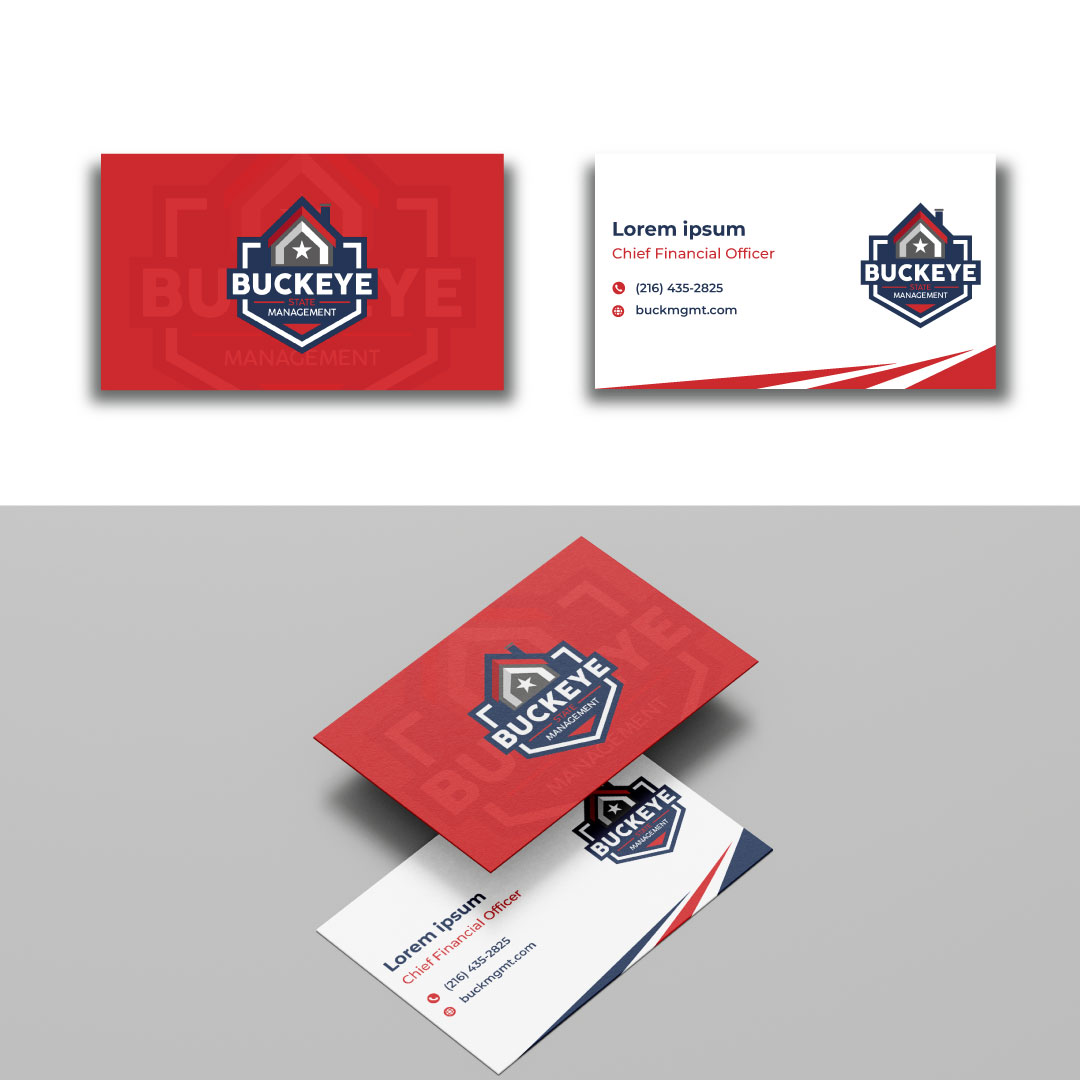 Design de Carte de Visite par Timefortheweb pour Buckeye State Management | Design #37180775