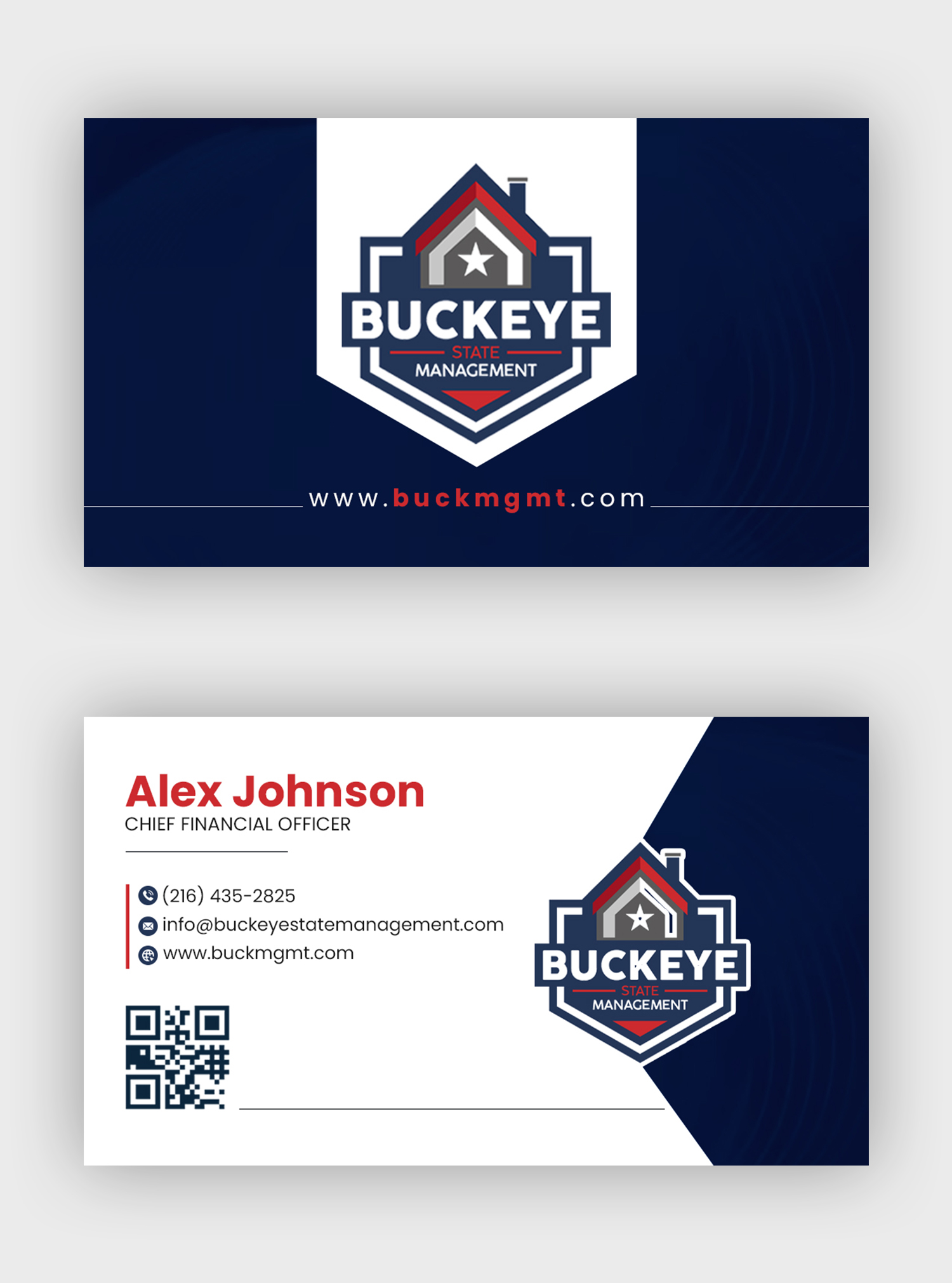 Design de Carte de Visite par debdesign pour Buckeye State Management | Design #37181600