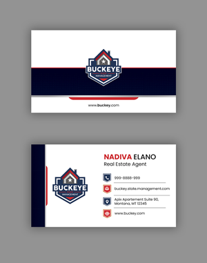 Business Card Design by debdesign for Buckeye State Management | Design: #37181619