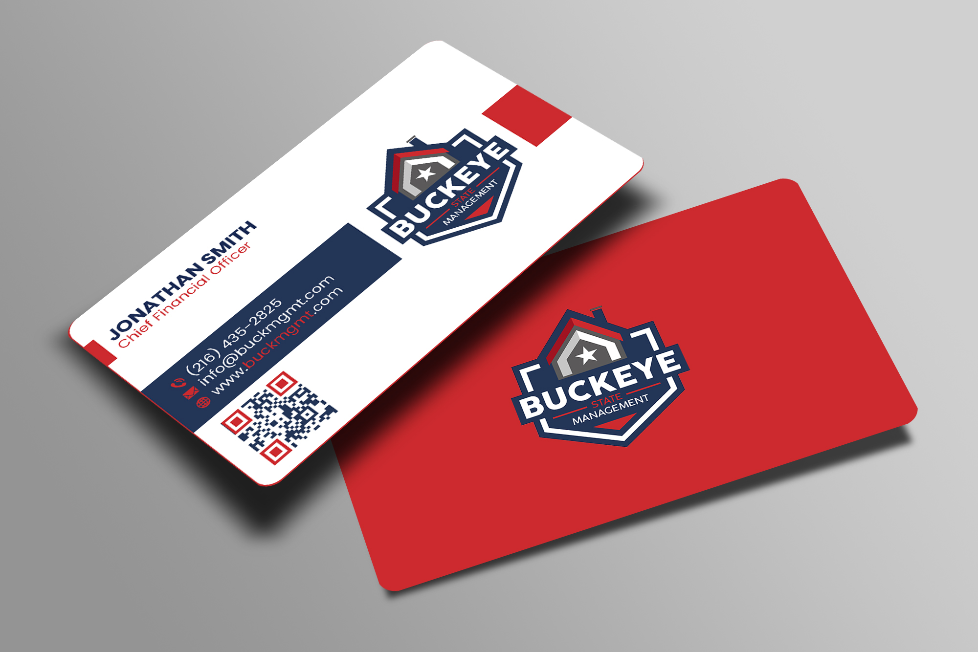 Business Card Design by Creations Box 2015 for Buckeye State Management | Design #37206926