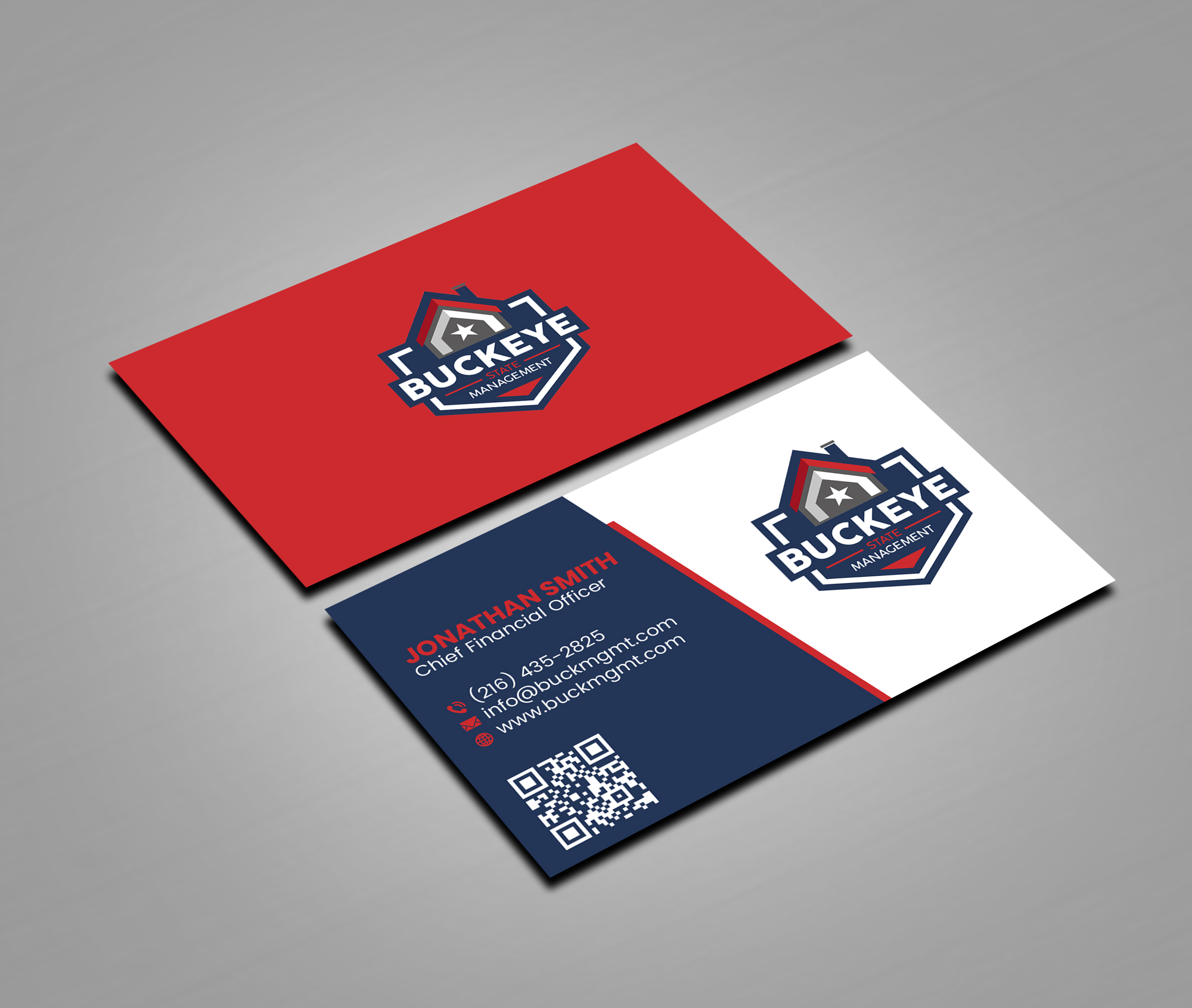 Design de Carte de Visite par Creations Box 2015 pour Buckeye State Management | Design #37206931