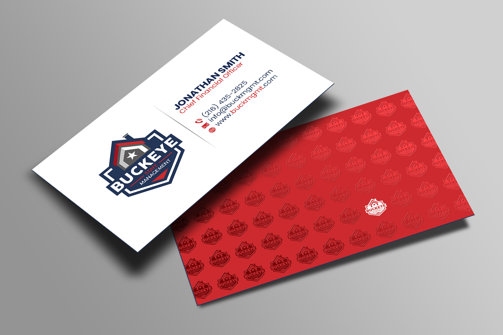 Business Card Design by Creations Box 2015 for Buckeye State Management | Design #37206943