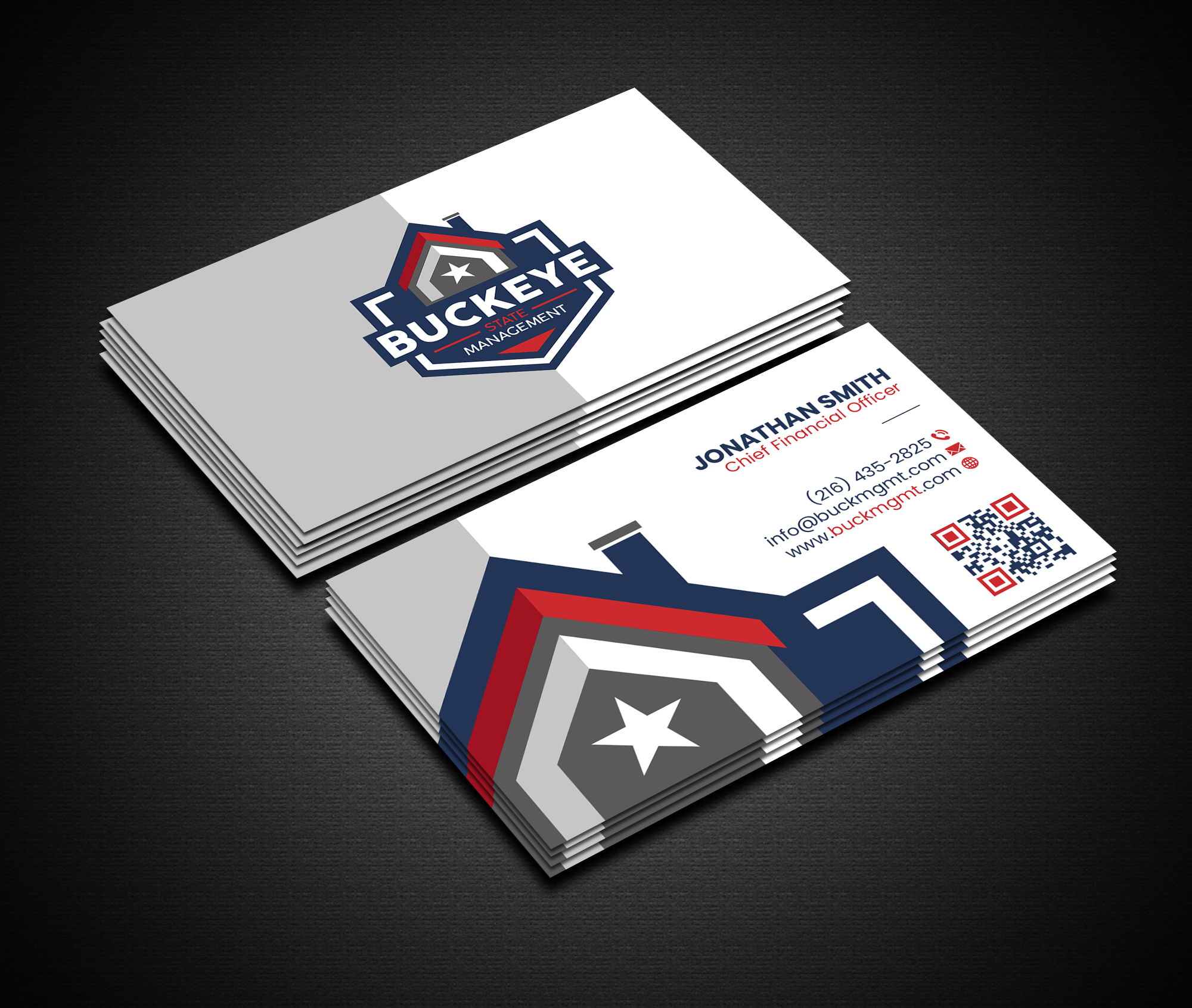 Design de Carte de Visite par Creations Box 2015 pour Buckeye State Management | Design #37206952