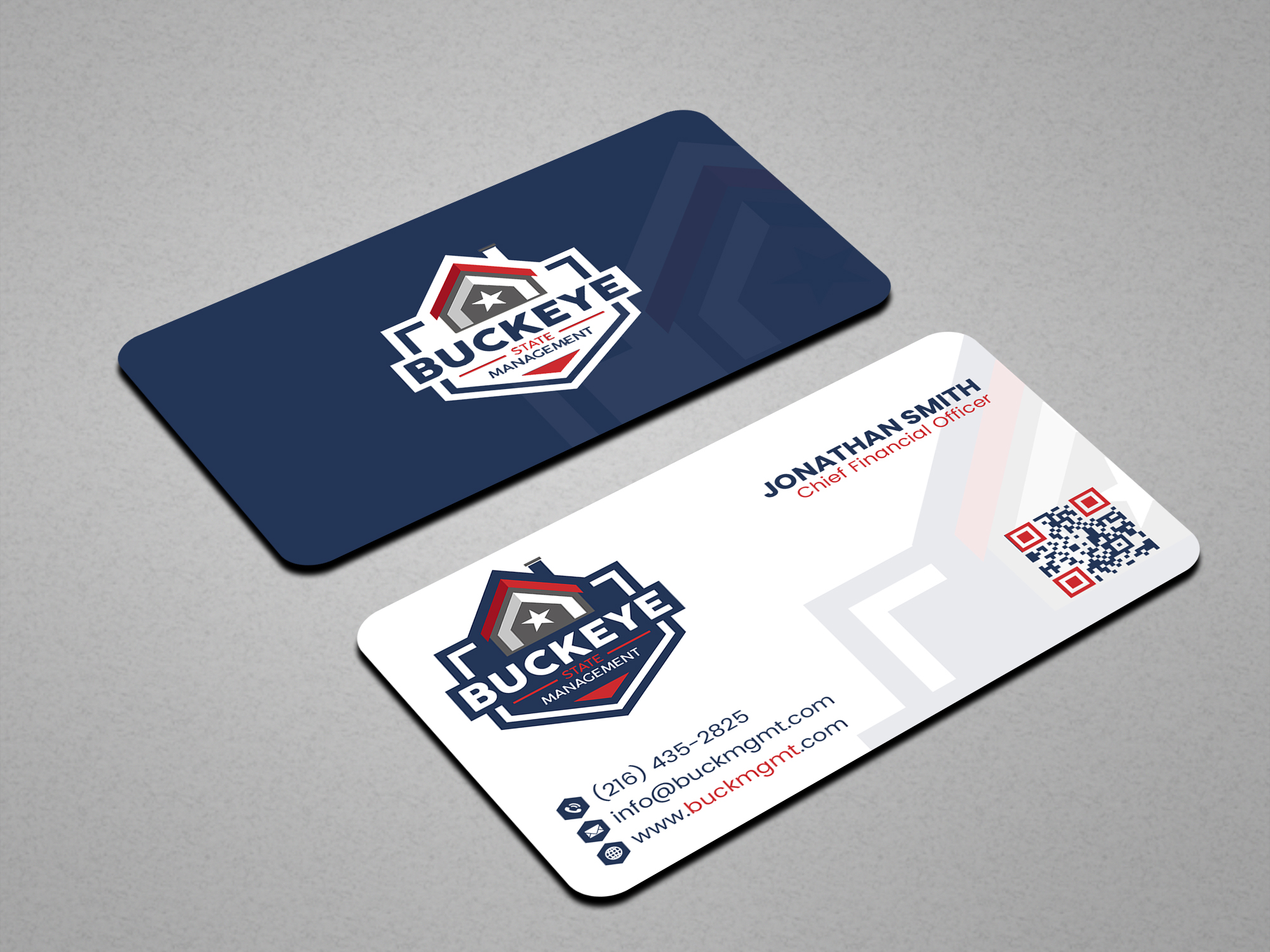 Business Card Design by Creations Box 2015 for Buckeye State Management | Design #37206953