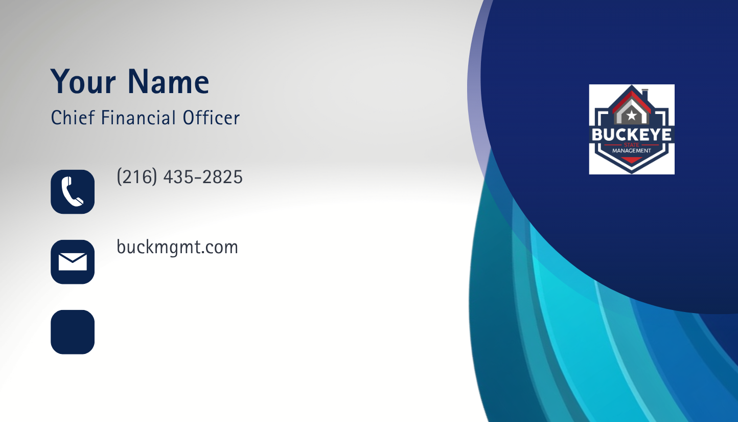 Business Card Design by khushiafk for Buckeye State Management | Design #37180097