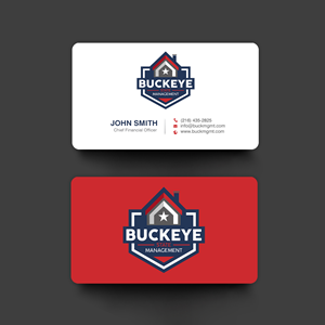 Business Card Design by chandrayaan.creative for Buckeye State Management | Design: #37180739