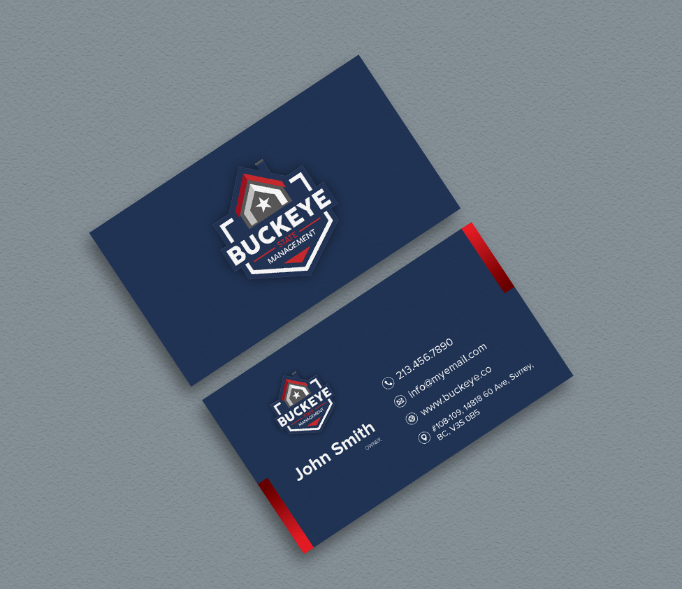 Business Card Design by GMWIRE for Buckeye State Management | Design #37205600