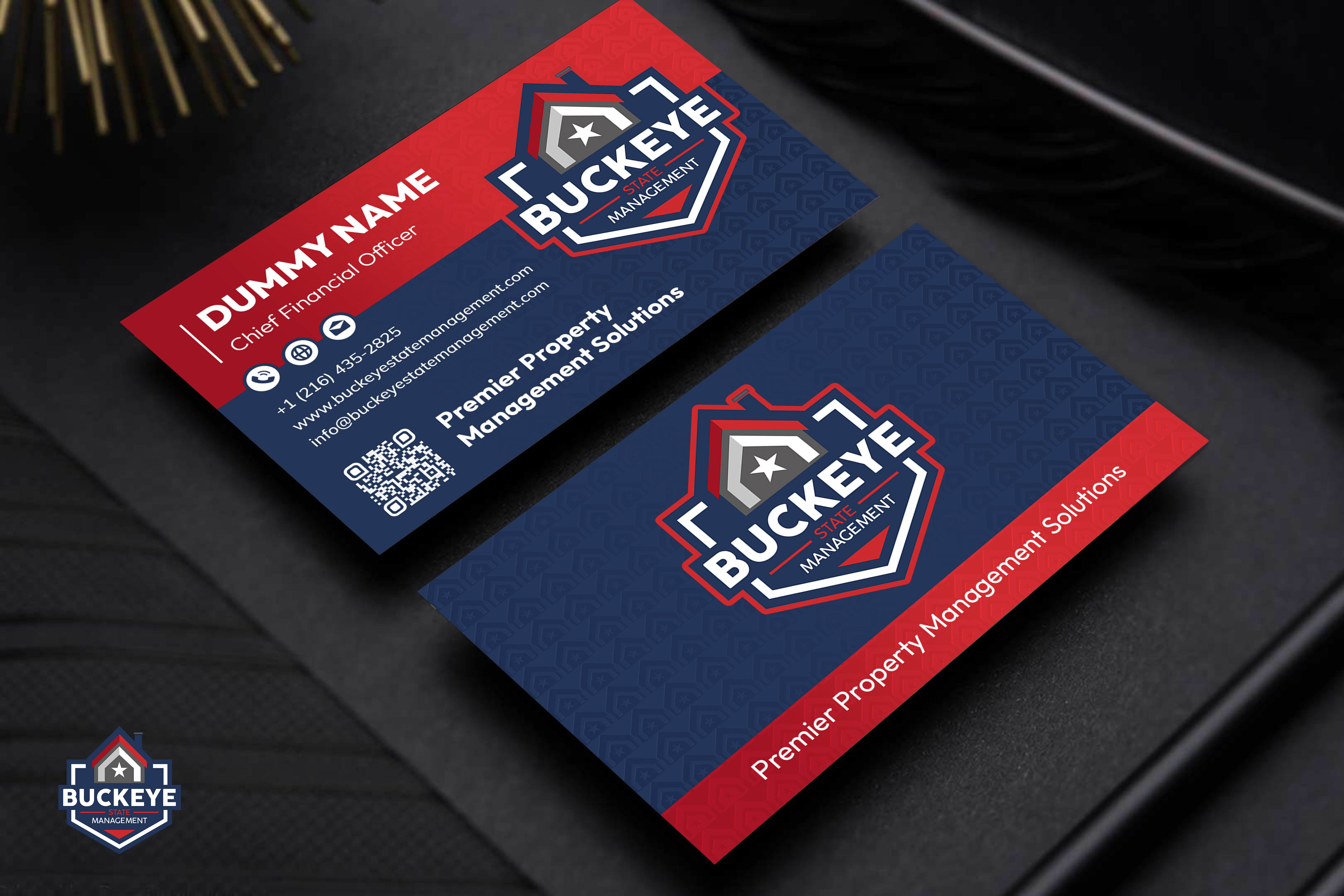 Design de Carte de Visite par SAI DESIGNS pour Buckeye State Management | Design #37183424