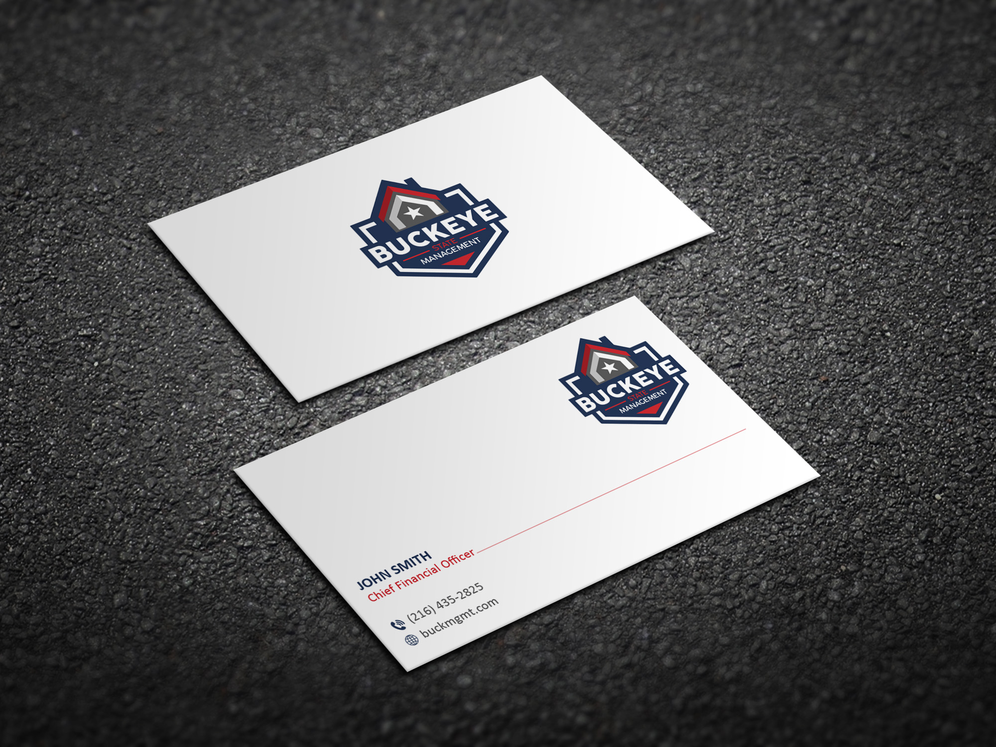 Design de Carte de Visite par Magic of Art pour Buckeye State Management | Design #37180504