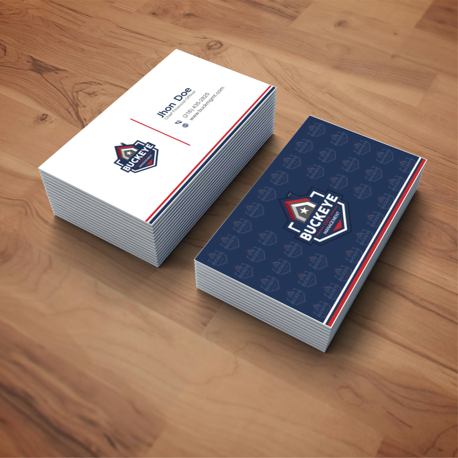 Design de Carte de Visite par vintana pour Buckeye State Management | Design #37195745