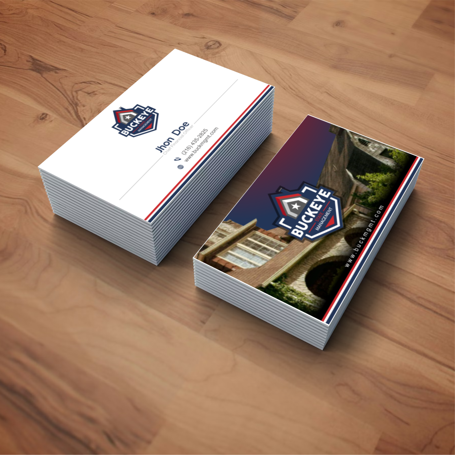 Design de Carte de Visite par vintana pour Buckeye State Management | Design #37195757