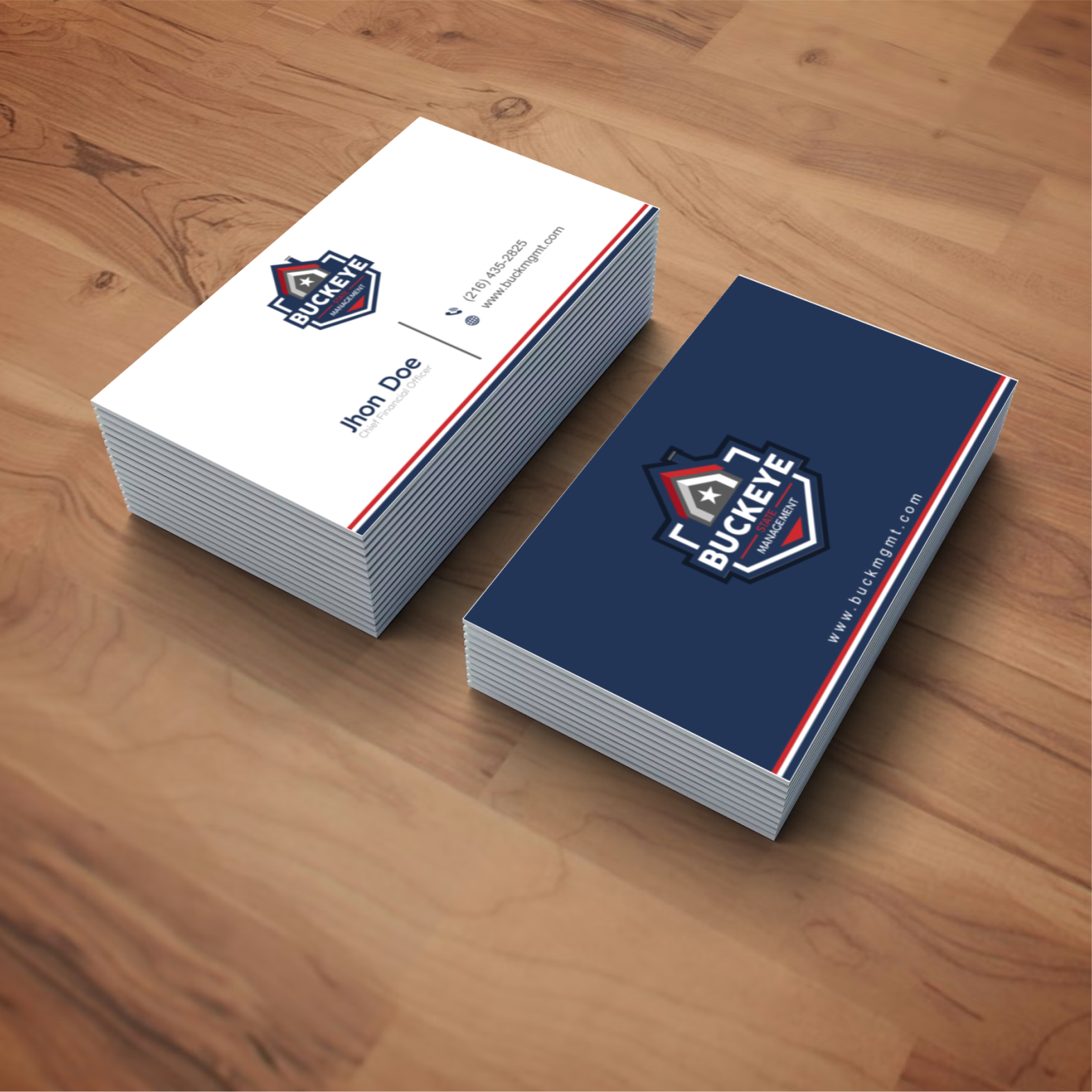 Design de Carte de Visite par vintana pour Buckeye State Management | Design #37195778