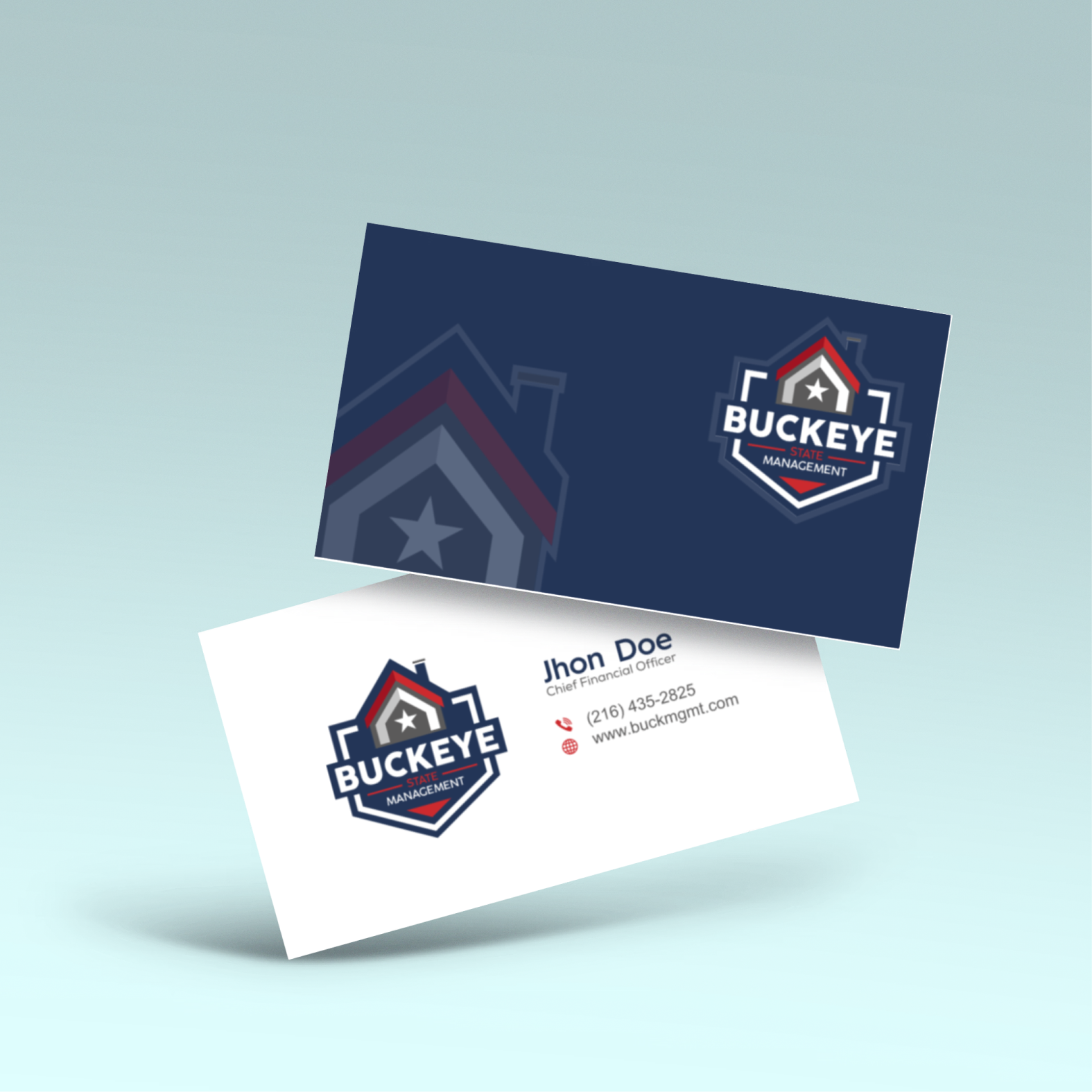 Design de Carte de Visite par vintana pour Buckeye State Management | Design #37196013