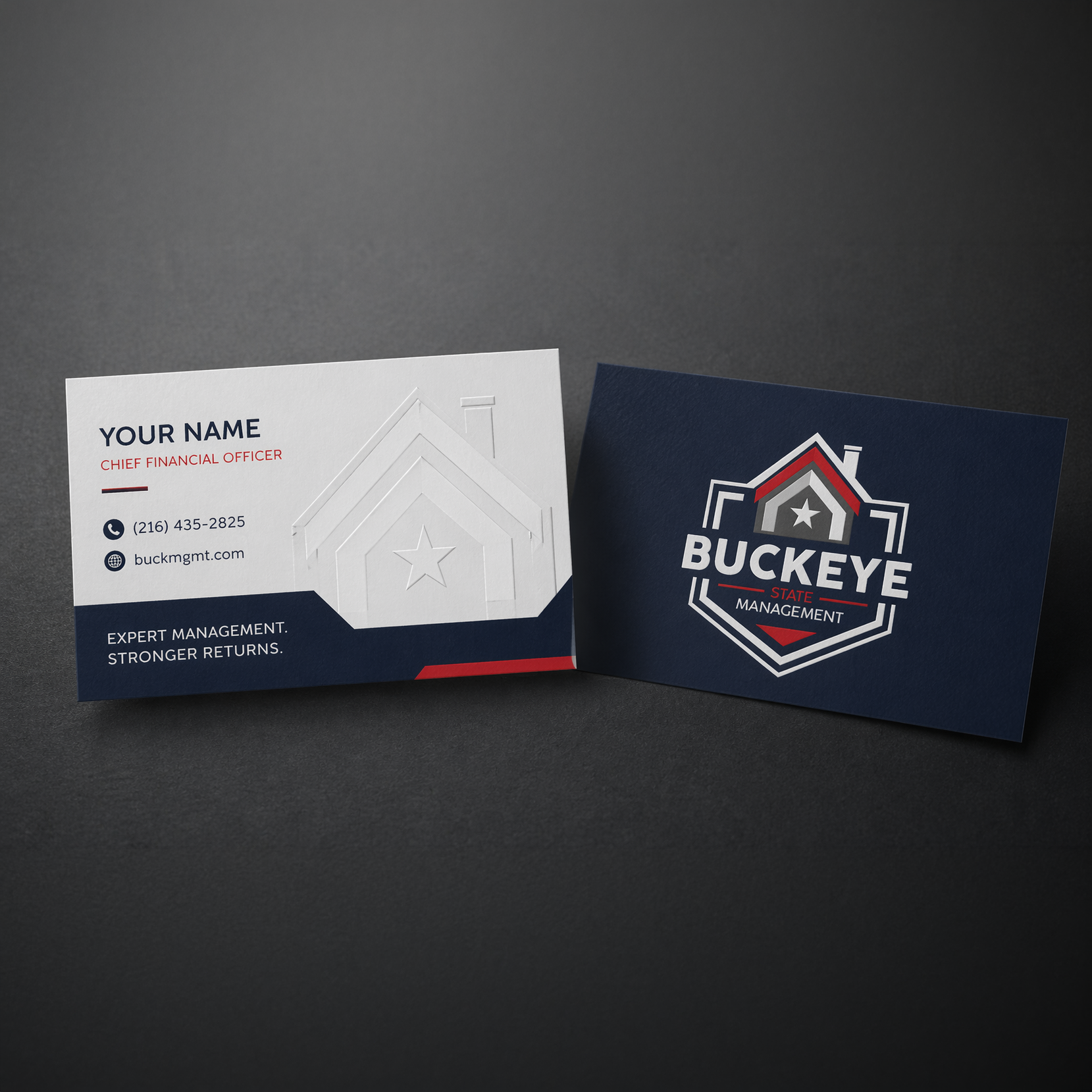 Business Card Design by Filo F for Buckeye State Management | Design #37188159