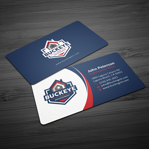 Design de Carte de Visite par rajagee pour Buckeye State Management | Design : #37180192