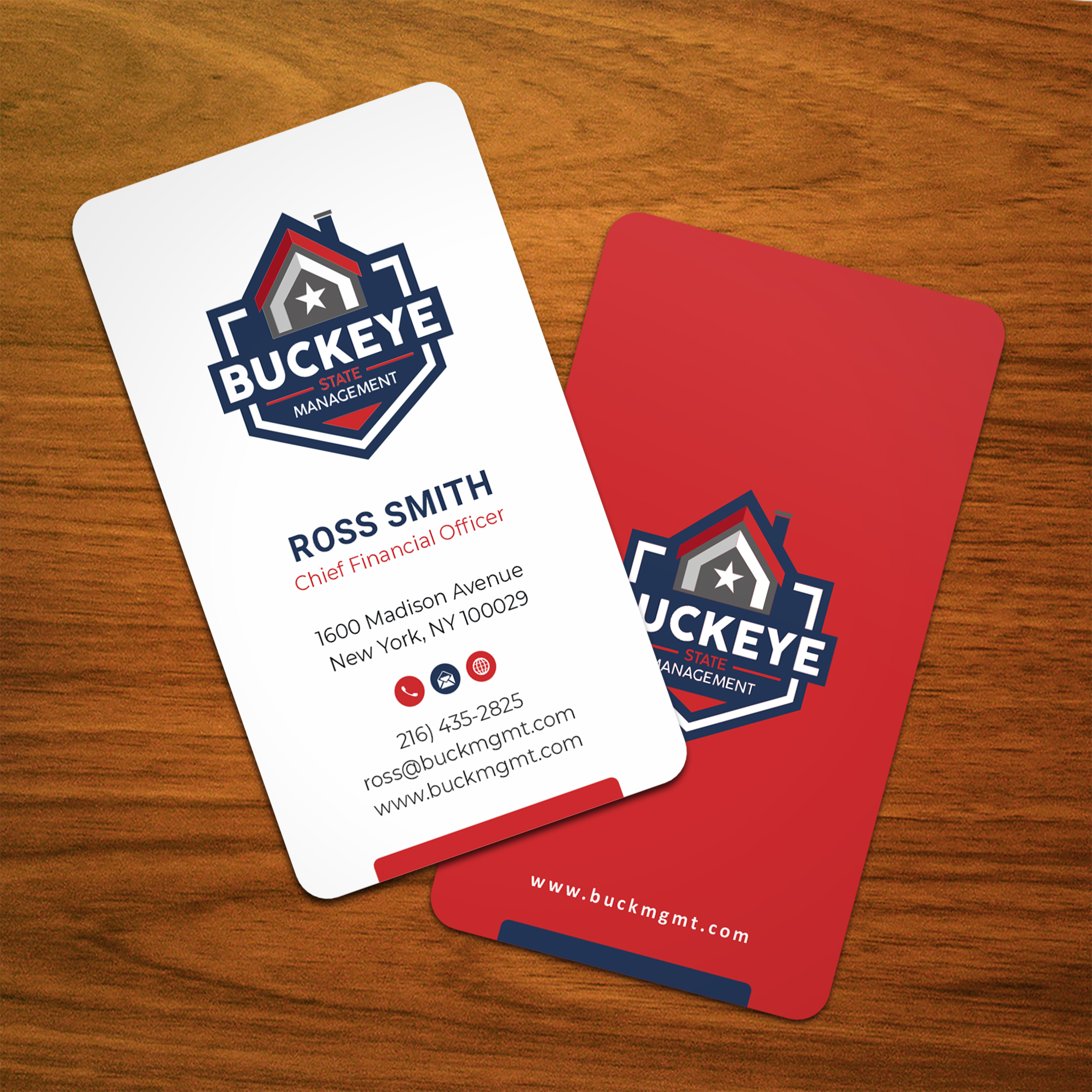 Design de Carte de Visite par rajagee pour Buckeye State Management | Design #37180413