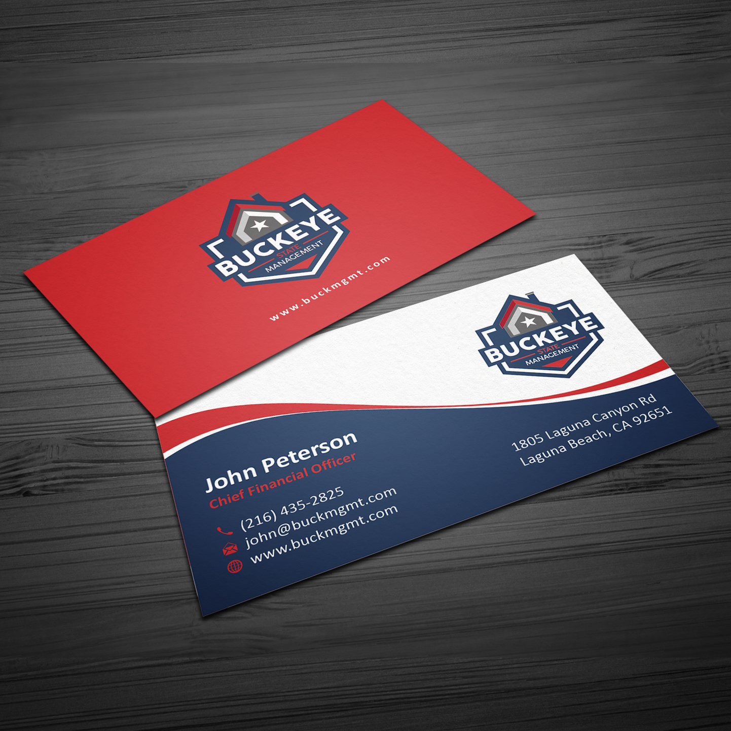 Design de Carte de Visite par rajagee pour Buckeye State Management | Design #37180531